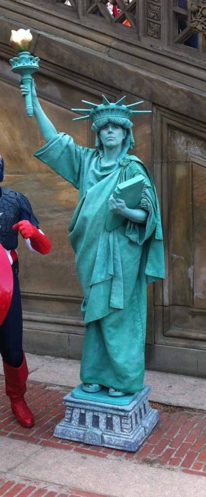 Penny England's Statue of Liberty