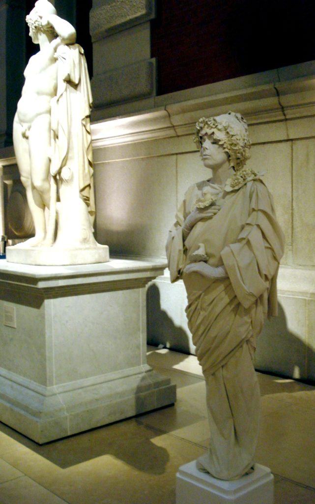 Penny England's Living Statue of Serenity