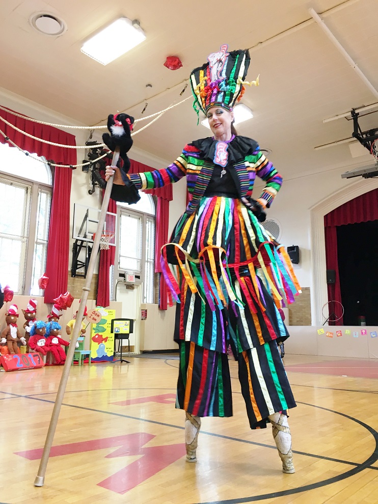 Penny England Colorful Ribbons on Stilts