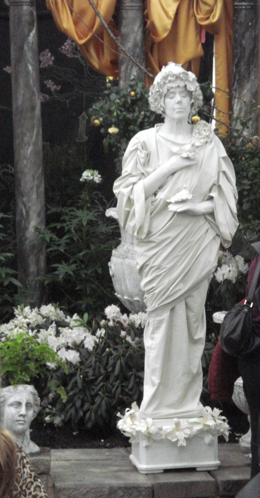 Penny England's Statue of Serenity at Hicks