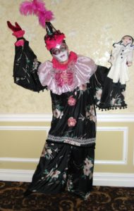 Penny England as Pierrot